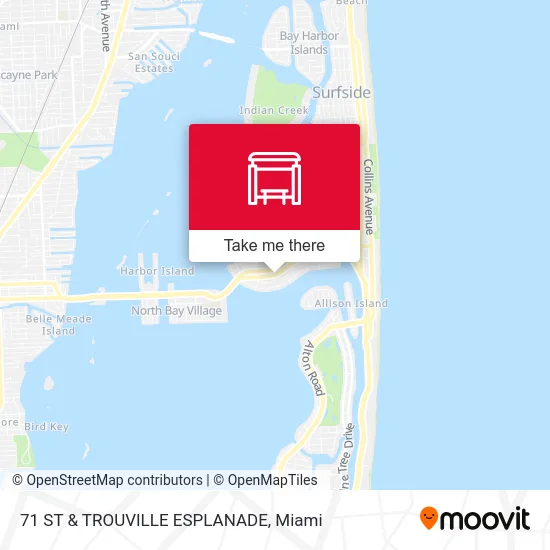 71 ST & TROUVILLE ESPLANADE map