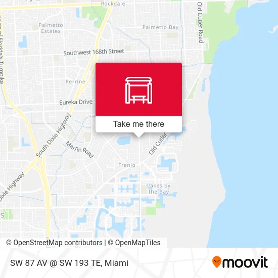 SW 87 AV @ SW 193 TE map