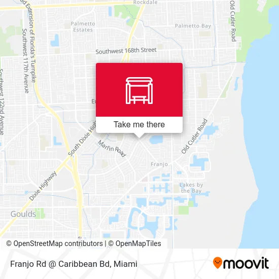 Franjo Rd @ Caribbean Bd map