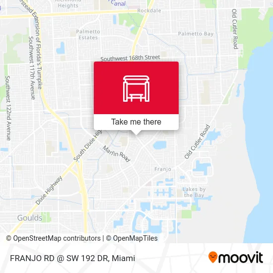 FRANJO RD @ SW 192 DR map