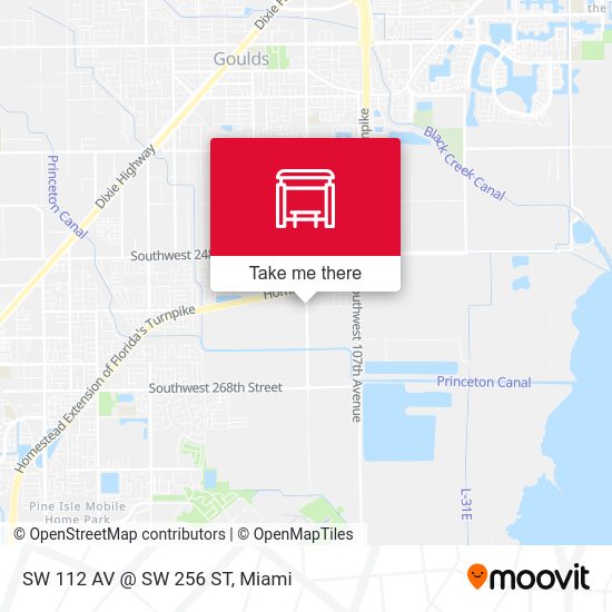SW 112 Av @ SW 256 St map