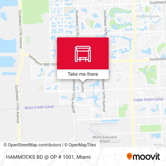 HAMMOCKS BD @ OP # 1001 map