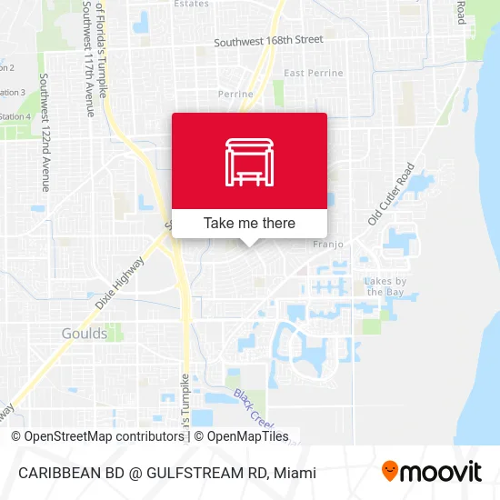 Mapa de CARIBBEAN BD @ GULFSTREAM RD