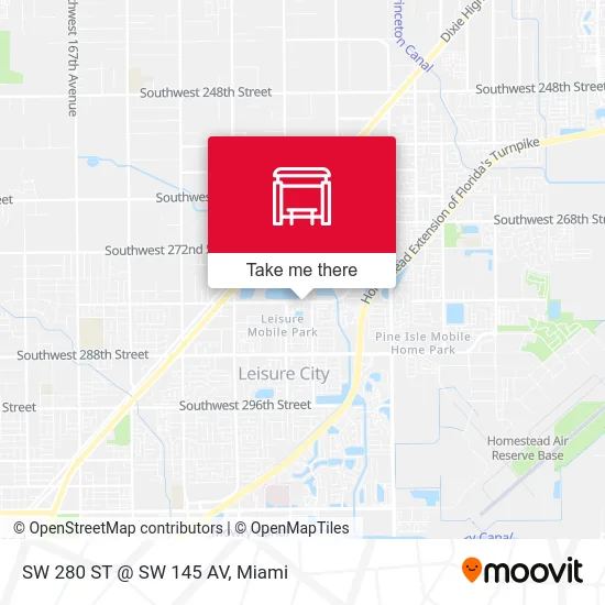 SW 280 ST @ SW 145 AV map