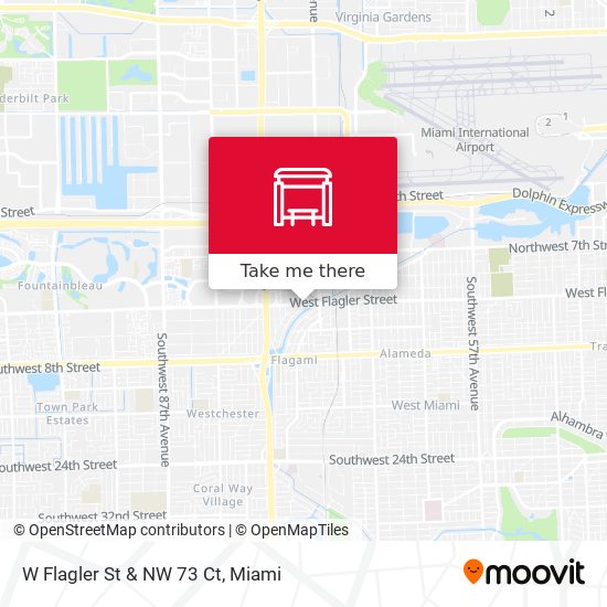 Mapa de W Flagler St & NW 73 Ct