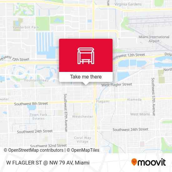 Mapa de W FLAGLER ST @ NW 79 AV