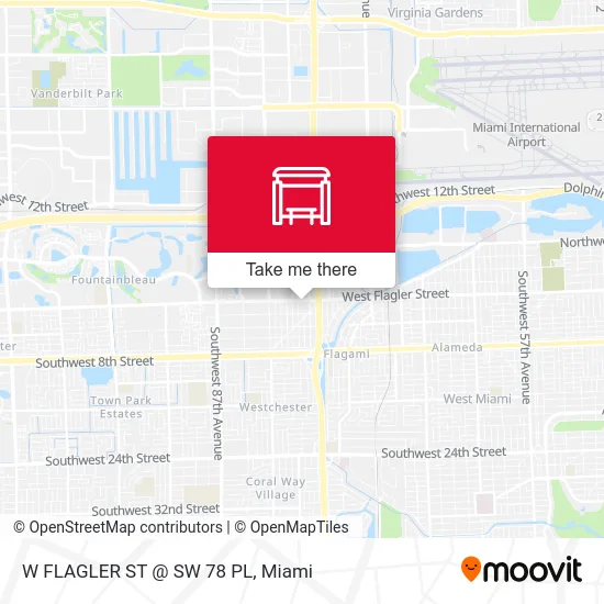 Mapa de W FLAGLER ST @ SW 78 PL