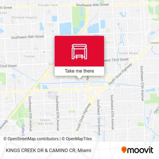 KINGS CREEK DR & CAMINO CR map
