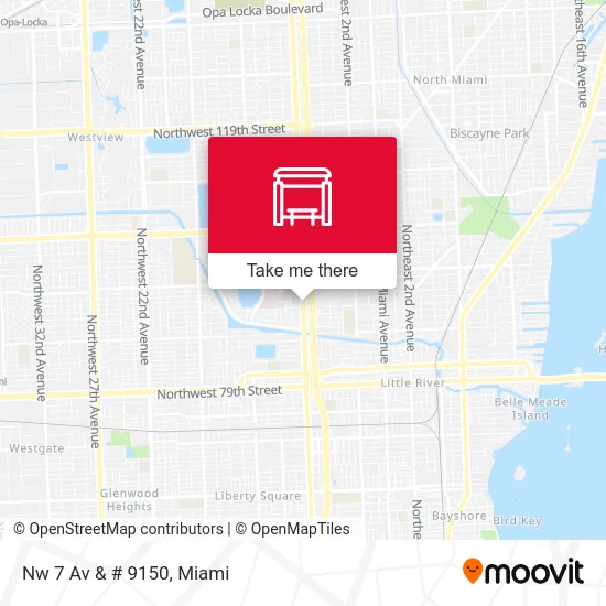 Nw 7 Av & # 9150 map
