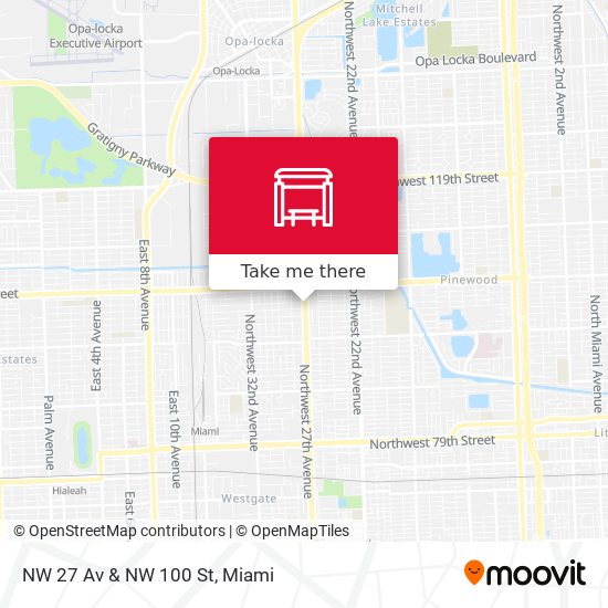 Mapa de NW 27 Av & NW 100 St