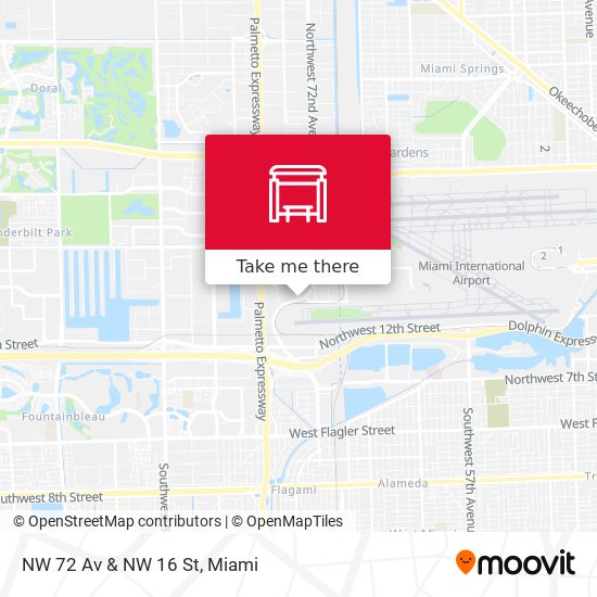 Mapa de NW 72 Av & NW 16 St