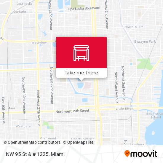 NW 95 St & # 1225 map