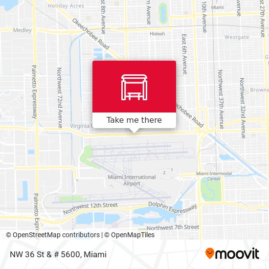NW 36 St & # 5600 map