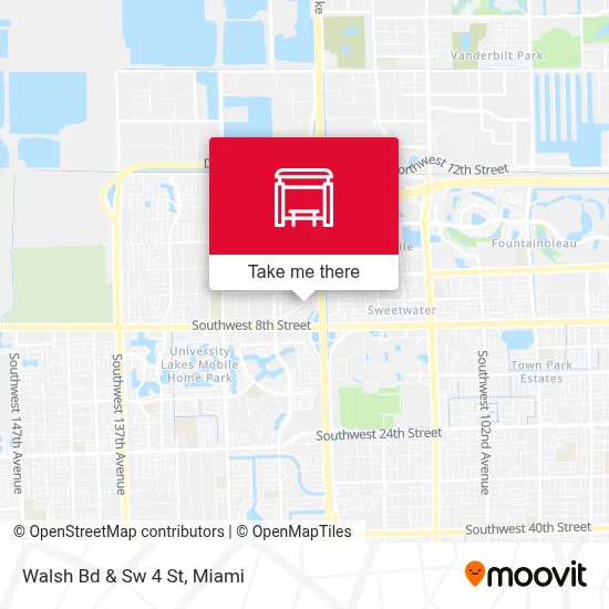 Walsh Bd & Sw 4 St map