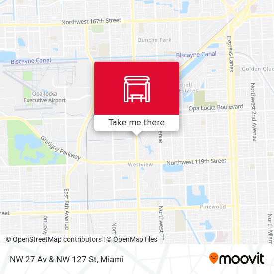 NW 27 Av & NW 127 St map