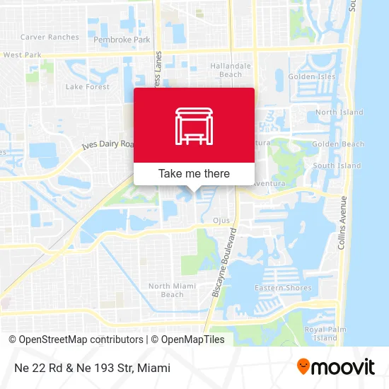 Ne 22 Rd & Ne 193 Str map