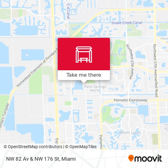 Mapa de NW 82 Av & NW 176 St