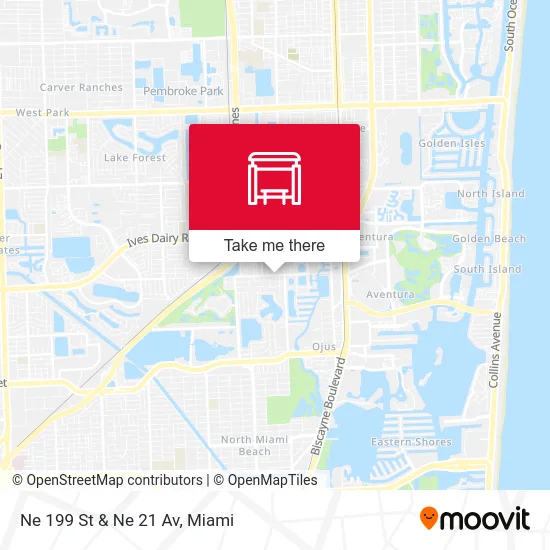 Ne 199 St & Ne 21 Av map