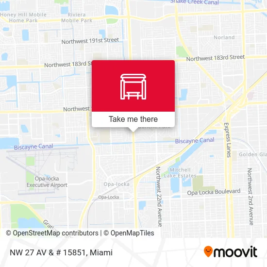 Mapa de NW 27 AV & # 15851