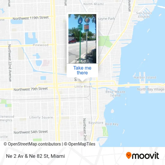 Ne 2 Av & Ne 82 St map