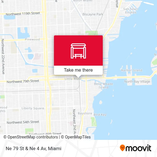 Ne 79 St & Ne 4 Av map