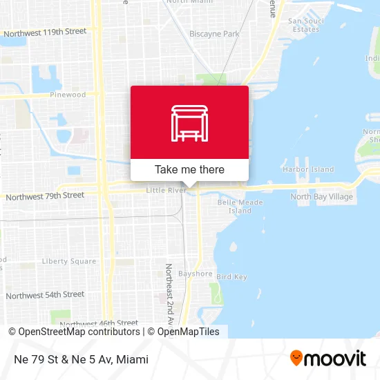 Ne 79 St & Ne 5 Av map