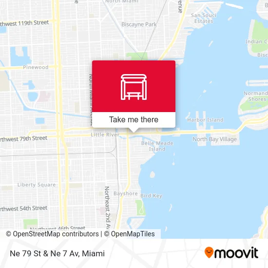 Ne 79 St & Ne 7 Av map