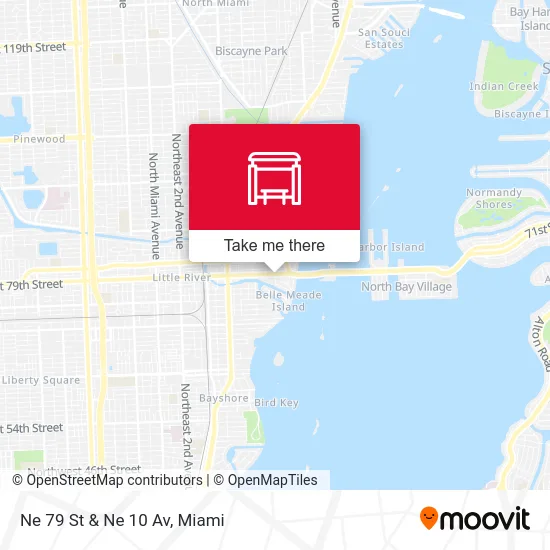 Ne 79 St & Ne 10 Av map