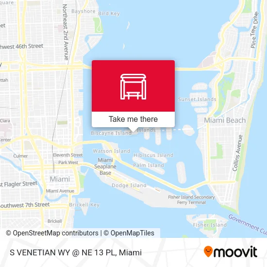Mapa de S VENETIAN WY @ NE 13 PL