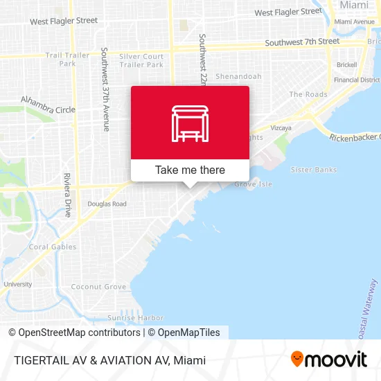 TIGERTAIL AV & AVIATION AV map