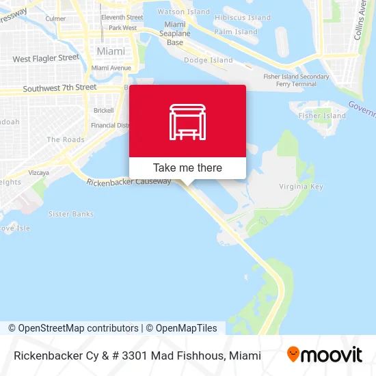 Rickenbacker Cy & # 3301 Mad Fishhous map