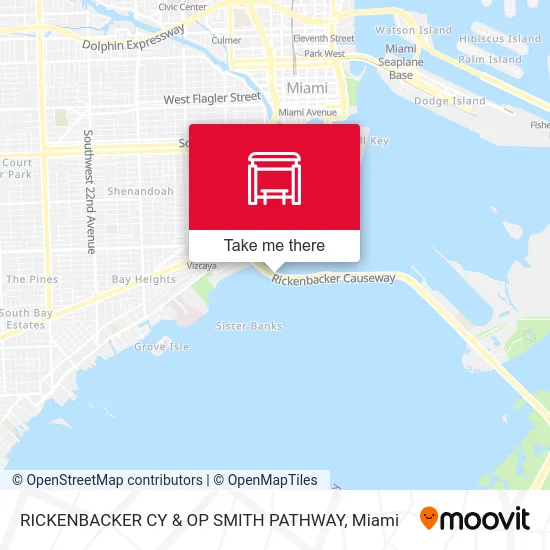 Mapa de RICKENBACKER CY & OP SMITH PATHWAY