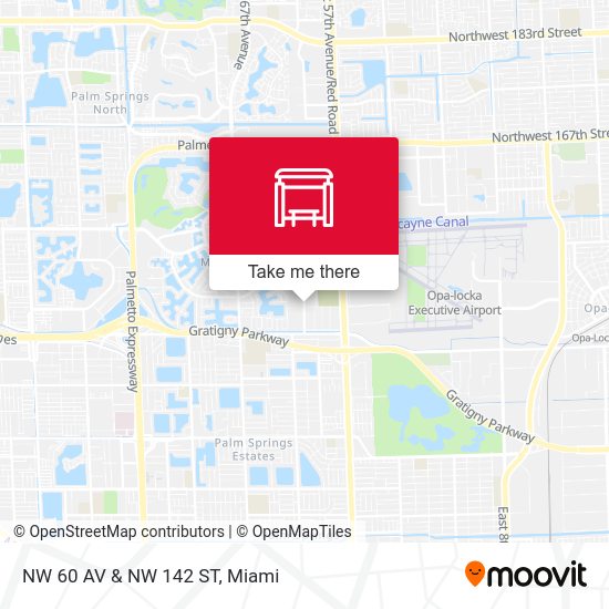 NW 60 Av & NW 142 St map