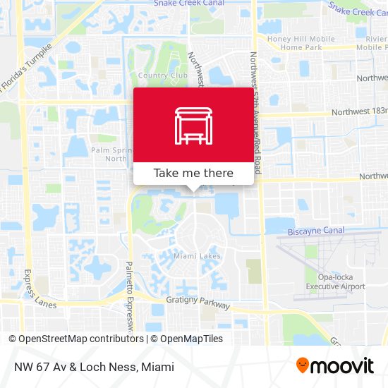 Mapa de NW 67 Av & Loch Ness