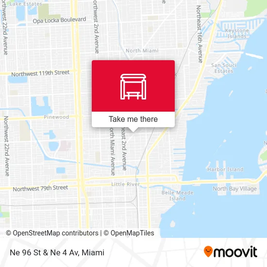Ne 96 St & Ne 4 Av map
