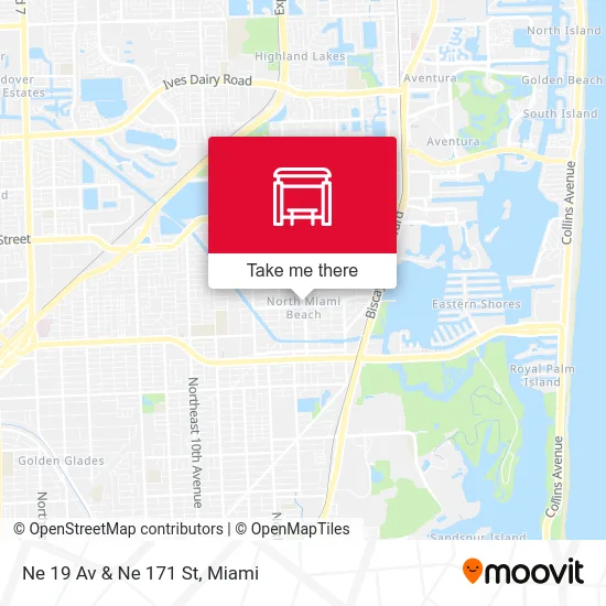 Ne 19 Av & Ne 171 St map