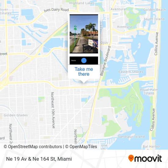 Ne 19 Av & Ne 164 St map