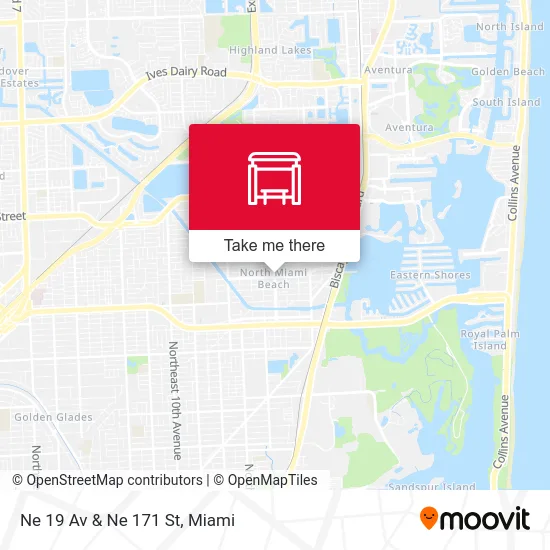 Ne 19 Av & Ne 171 St map