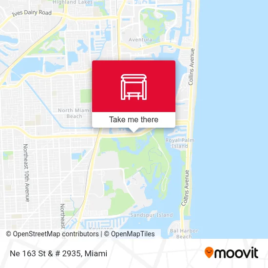 Ne 163 St & # 2935 map