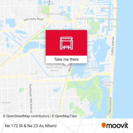 Ne 172 St & Ne 23 Av map