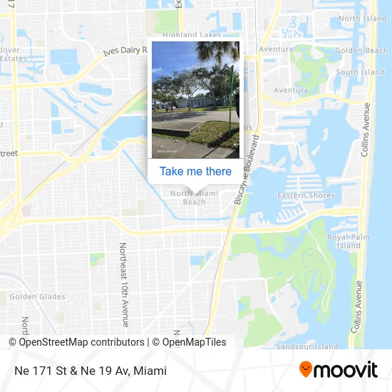 Ne 171 St & Ne 19 Av map