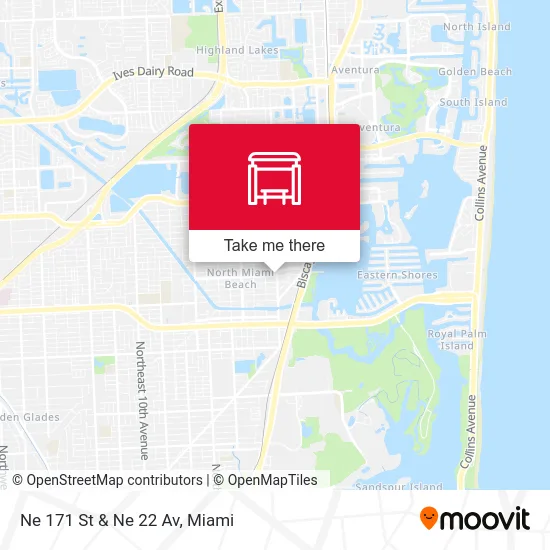 Ne 171 St & Ne 22 Av map