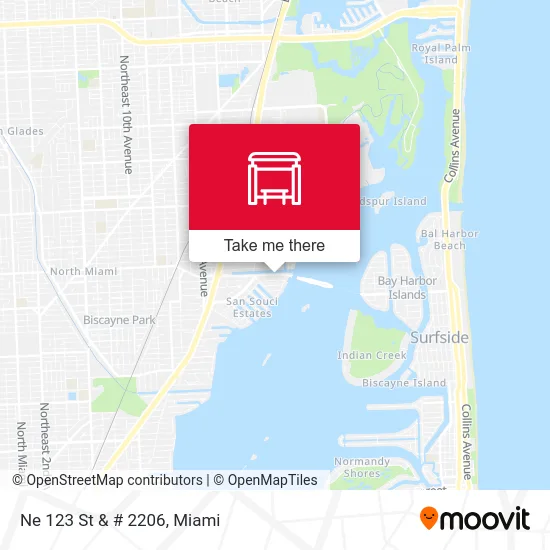 Ne 123 St & # 2206 map