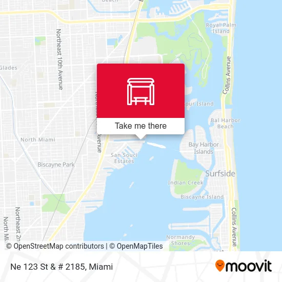 Ne 123 St & # 2185 map