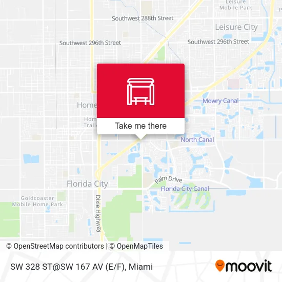 Mapa de SW 328 ST@SW 167 AV (E/F)