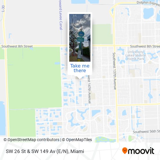 SW 26 St & SW 149 Av (E/N) map