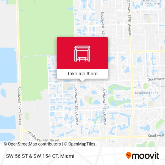 Mapa de SW 56 ST & SW 154 CT