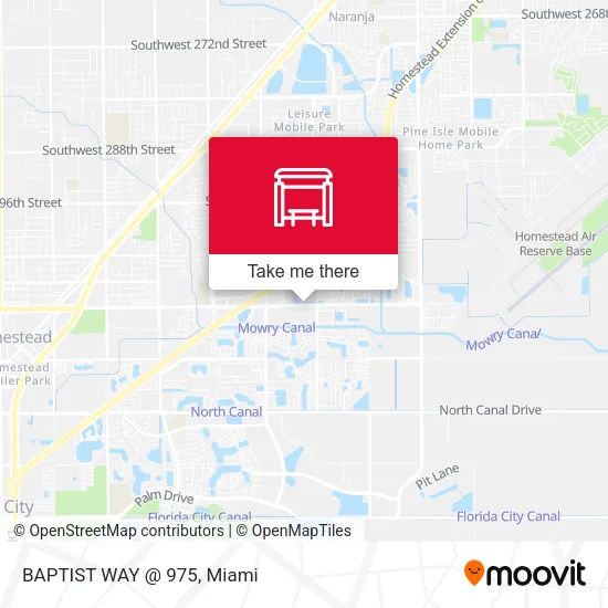 Mapa de BAPTIST WAY @ 975