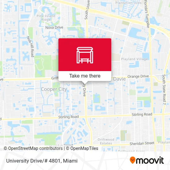 University Drive/# 4801 map