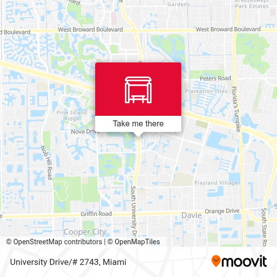 University Drive/# 2743 map